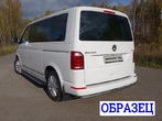 Защита заднего бампера 42,4 мм Volkswagen Transporter (2017-2020)