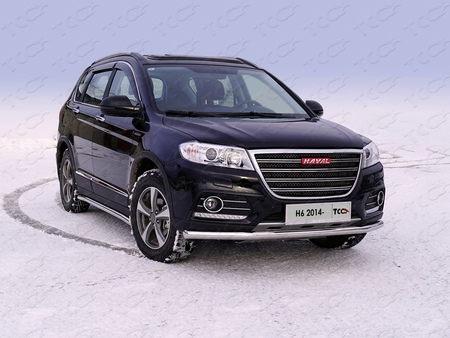 Защита передняя нижняя 60,3 мм Haval H6 (2014-2020) HAVH615-03