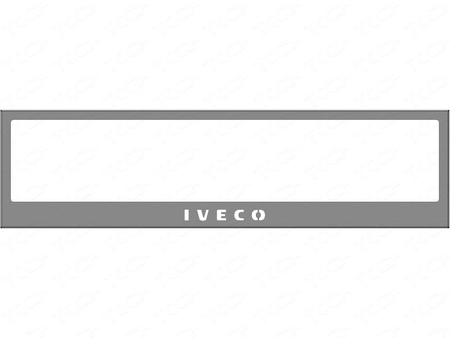 Рамка номерного знака ТСС с вырезом для Iveco Daily RN1IVECO