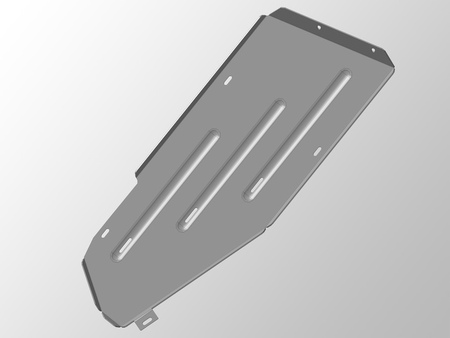 Защита бака (алюминий) ТСС Уаз Патриот (с одним баком) (2016-2021) ZKTCC00214
