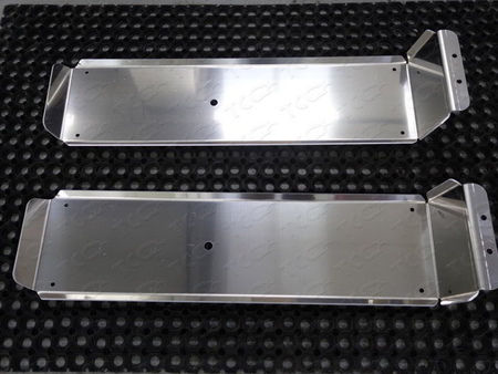 Защита бака (алюминий) (комплект - 2шт) ТСС UAZ Pickup (2008-2016) ZKTCC00121