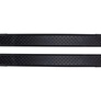Пороги алюминиевые Sapphire Black для BMW X3 (2010-2017)