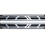 Пороги алюминиевые Corund Silver для Mitsubishi Pajero Sport (2016-2024)
