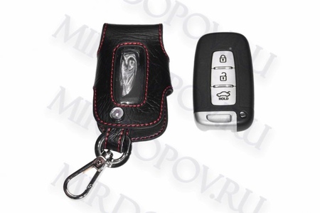 Кожаный чехол для ключа Hyundai Equus (2009-2013) BGT-LKH906-Hyu
