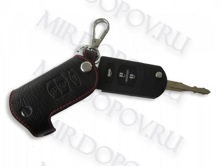 Кожаный чехол для ключа Mazda 6 (2007-2012) BGT-LKH901-3