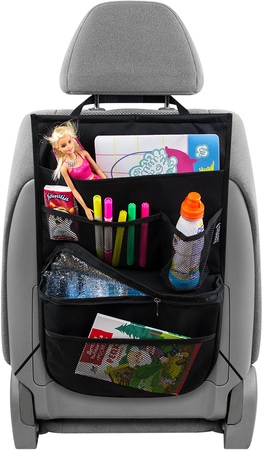 Органайзер на спинку переднего сидения с термо-карманом черный Comfort Address bag 029