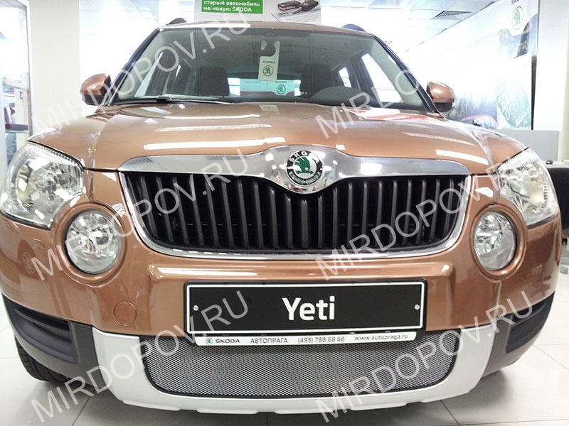 решетка pvc для skoda yeti