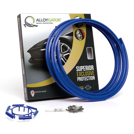 Защита литых дисков синяя Alloygator 0154BE