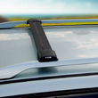 Багажник на рейлинги FicoPro (чёрный) Уаз Патриот (2014-2021) 