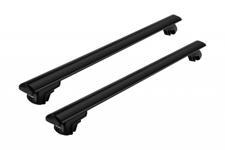 Багажная система с черными аэродинамическими дугами крыло Atlant для Kia Sorento (2009-2020) 8810.6031