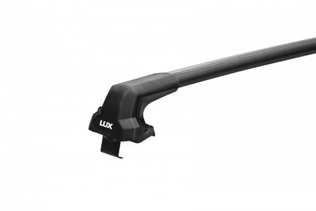 Багажная система LUX CITY с черными аэродинамическими дугами аэро-трэвэл для Ford Focus седан, хэтчбек (2005-2011) 601669+601706