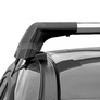 Багажная система LUX CITY с черными аэродинамическими дугами аэро-трэвэл для Ford Focus седан, хэтчбек (2005-2011)