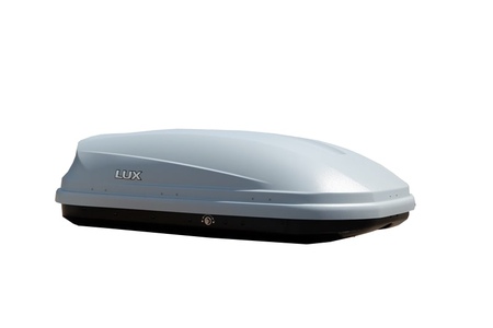 Бокс багажный на крышу Lux Flagman 370L серый матовый 844109