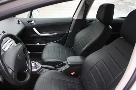 Чехлы на сиденья Seintex из экокожи Volkswagen Polo седан (2010-2020) 84860