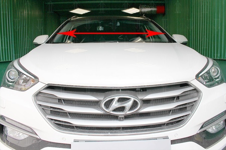 Дефлектор лобового стекла Hyundai Santa Fe (2013-2019) 63S.ST2