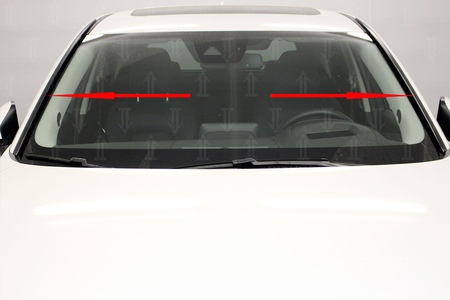 Дефлектор лобового стекла Mazda CX-5 (2017-2025) 41.ST2