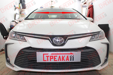 Дефлектор лобового стекла Toyota Corolla (2019-2025) 98.ST2