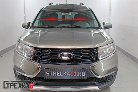 Дефлектор лобового стекла Lada Largus (2012-2021) 33S.ST2