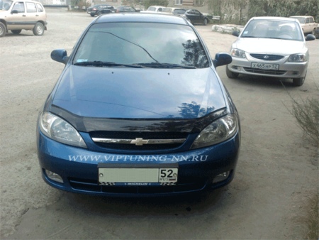 Дефлектор капота  Chevrolet Lacetti хэтчбек (2004-2013) Vip Tuning CH06