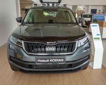 Дефлектор капота SIM для Skoda Kodiaq (2017-2021)  SSCKOD1612