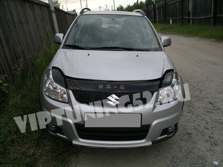 Дефлектор капота  Suzuki SX-4 (2006-2013) Vip Tuning SZ04