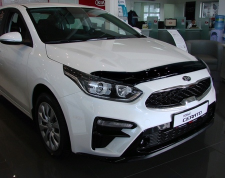 Дефлектор капота SIM для Kia Cerato (2018-2024)  SKICER1812