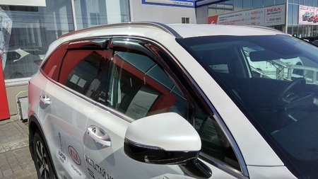 Дефлекторы боковых окон SIM для Kia Sorento (2020-2025) SKISOR2032