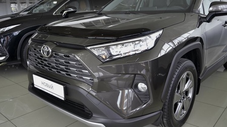 Дефлектор капота SIM для Toyota RAV 4 (2019-2024)  STORAV1812