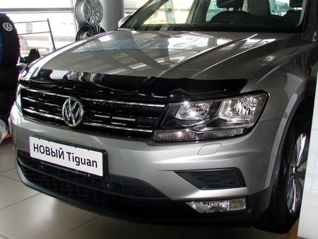 Дефлектор капота SIM для Volkswagen Tiguan (2017-2020)  SVOTIG1612