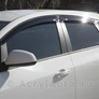 Дефлекторы боковых окон Opel Astra J хэтчбек (2010-2019) VAD