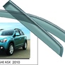 Дефлекторы боковых окон с хромированным молдингом Mitsubishi ASX (2010-2019)