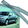 Дефлекторы боковых окон с хромированным молдингом Volkswagen Jetta (2010-2020)