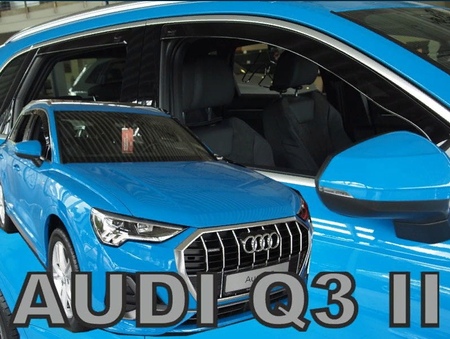 Дефлекторы боковых окон вставные Heko для Audi Q3 (2019-2024) 10264