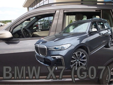 Дефлекторы боковых окон вставные Heko для BMW X7 (2019-2024) 11181