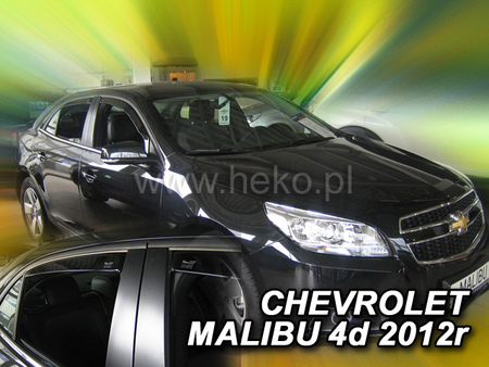 Дефлекторы боковых окон вставные Heko для Chevrolet Malibu седан (2012-2015) 10539