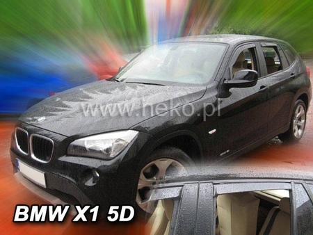 Дефлекторы боковых окон вставные Heko для BMW X1 (2009-2015) 11146