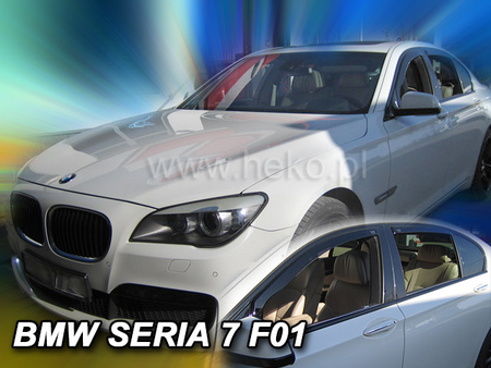 Дефлекторы боковых окон вставные Heko для BMW 7-Series (2008-2015) 11154