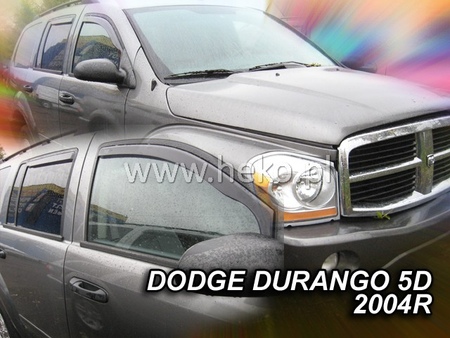 Дефлекторы боковых окон вставные Heko для Dodge Durango (2004-2009) 13407