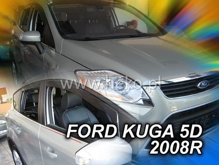 Дефлекторы боковых окон вставные Heko для Ford Kuga (2008-2012) 15277