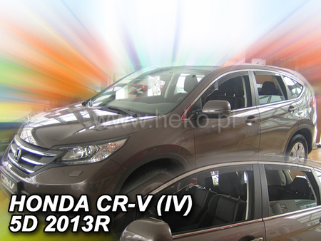 Дефлекторы боковых окон вставные Heko для Honda CR-V (2012-2017) 17170