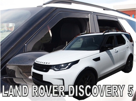 Дефлекторы боковых окон вставные Heko для Land Rover Discovery (2017-2020) 27251