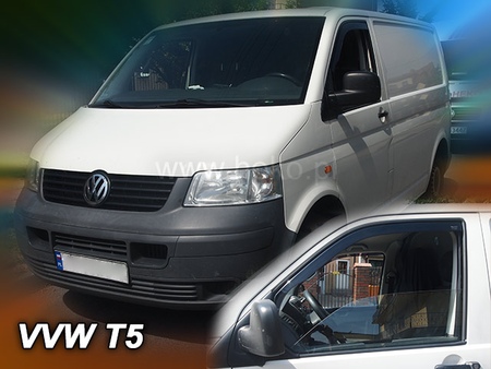 Дефлекторы боковых окон вставные передние Heko для Volkswagen Caravelle (2003-2023) 31146