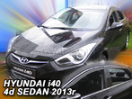 Дефлекторы боковых окон вставные Heko для Hyundai i40 седан (2011-2017)