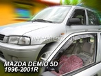 Дефлекторы боковых окон вставные передние Heko для Mazda Demio (1996-2003)