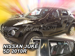 Дефлекторы боковых окон вставные Heko для Nissan Juke (2010-2019)