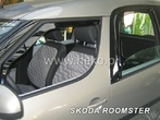 Дефлекторы боковых окон вставные передние Heko для Skoda Roomster (2007-2015)