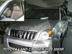 Дефлекторы боковых окон вставные Heko для Toyota Land Cruiser Prado (2003-2008)