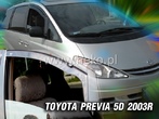 Дефлекторы боковых окон вставные передние Heko для Toyota Previa (2000-2006)