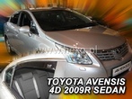 Дефлекторы боковых окон вставные Heko для Toyota Avensis седан (2009-2015)