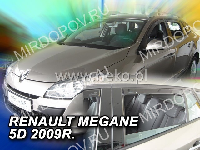 дефлекторы renault megane iii универсал